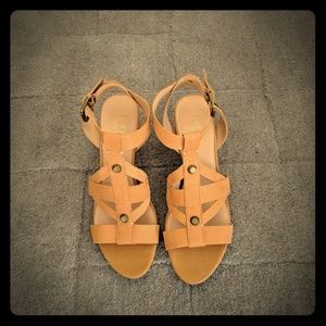 Franco Sarto Tan Sandals
